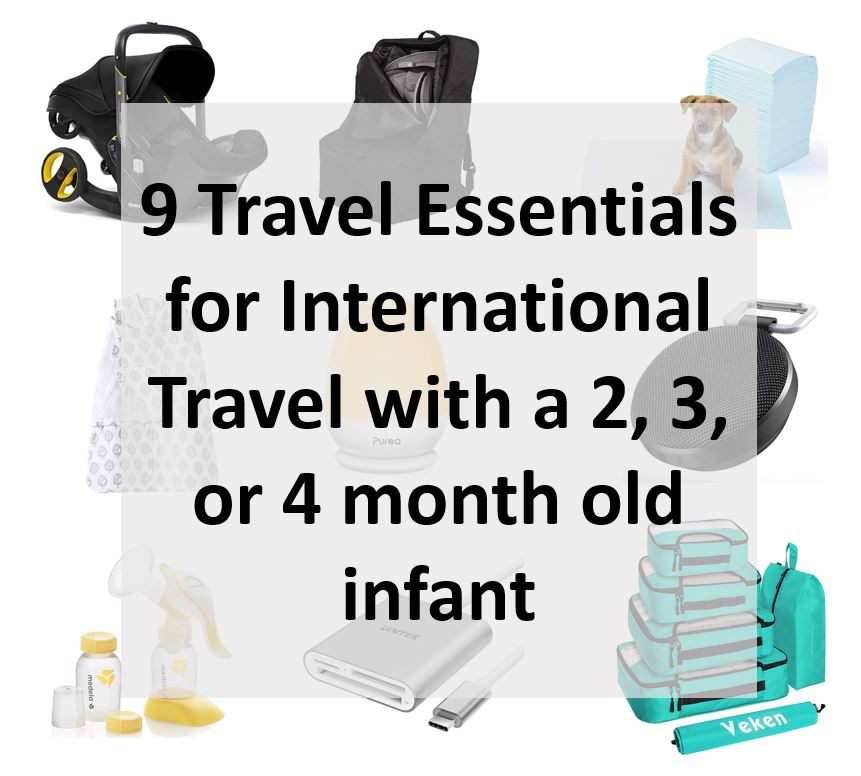 baby essentials while travelling